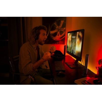 Philips 78201/30/E7 - Lampada da tavolo LED RGB dimmerabile HUE WHITE AND COLOR AMBIANCE LED/6W/230V