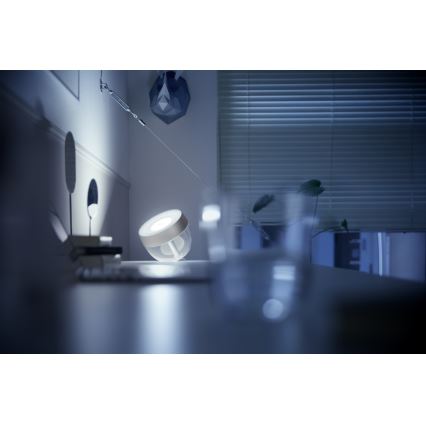 Philips - Lampada da tavolo LED Hue IRIS LED/10W/230V argento