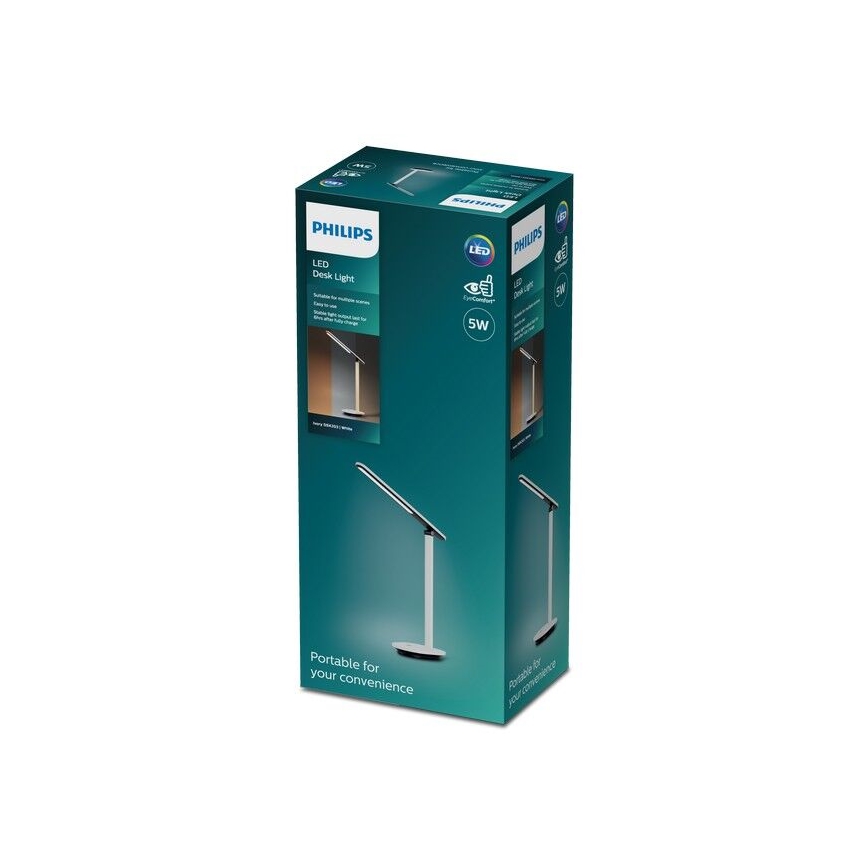 Philips - Lampada da tavolo LED touch dimmerabile AVORIO LED/5W/5V 2700/3600/5000K CRI 90