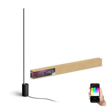 Philips - Lampada da terra dimmerabile LED RGBW Hue SIGNE LED/29W/230V 2000-6500K nero
