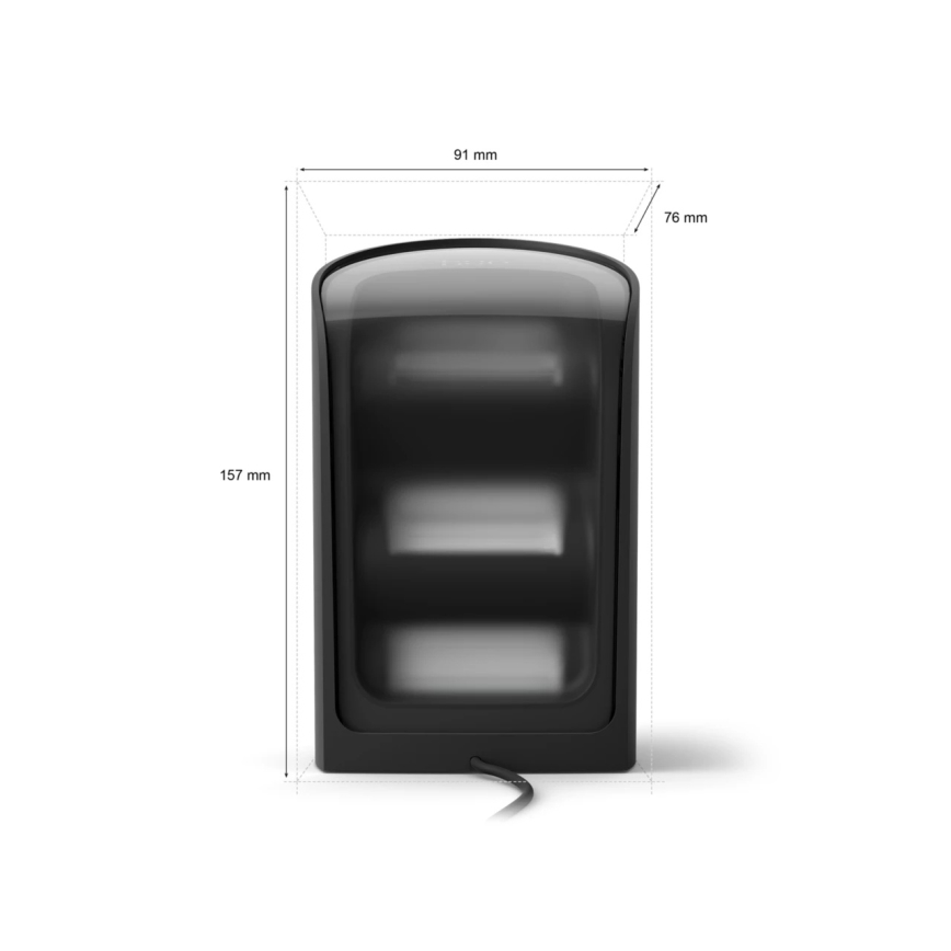 Philips - Proiettore dimmerabile RGBW a LED Hue PLAY LED/20W/230V 2000–6500K nero