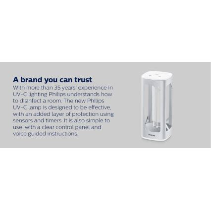 Philips - Lampada germicida con sensore UV-C/24W/230V