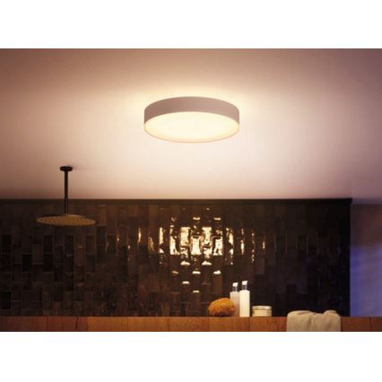 Philips - Lampada LED da bagno dimmerabile Hue DEVERE LED/19,2W/230V IP44 d. 381 mm 2200-6500K + telecomando