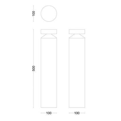 Philips - Lampada LED da esterno LAVEN LED/6W/230V 2700K IP44