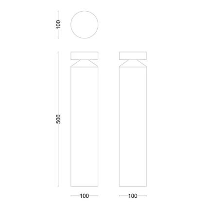 Philips - Lampada LED da esterno LAVEN LED/6W/230V 4000K IP44