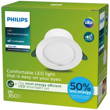 Philips - Lampada LED da incasso LED/2W/230V 3000K