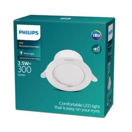 Philips - Lampada LED da incasso LED/3,5W/230V 3000K