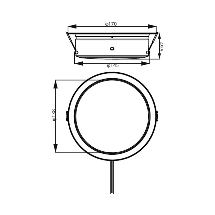 Philips - Lampada LED da incasso LED/6,5W/230V 4000K