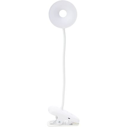 Philips - Lampada LED dimmerabile con clip DONUTCLIP LED/3W/5V 1200 mAh CRI 90 bianco