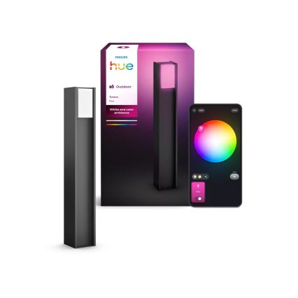 Philips - Lampada LED dimmerabile da esterno Hue TURACO 1xE27/8,1W/230V 80 cm IP44