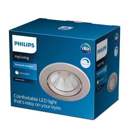 Philips - Lampada LED dimmerabile da incasso LED/5,5W/230V