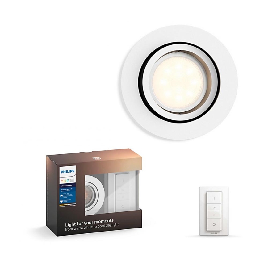 Philips - Lampada LED dimmerabile Hue MILLISKIN 1xGU10/5,5W/230V