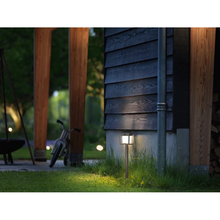 Philips - Lampada solare LED con sensore BLAISE LED/1,5W/3,7V 3000K IP44