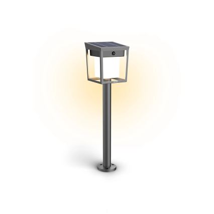 Philips - Lampada solare LED con sensore BLAISE LED/1,5W/3,7V 3000K IP44