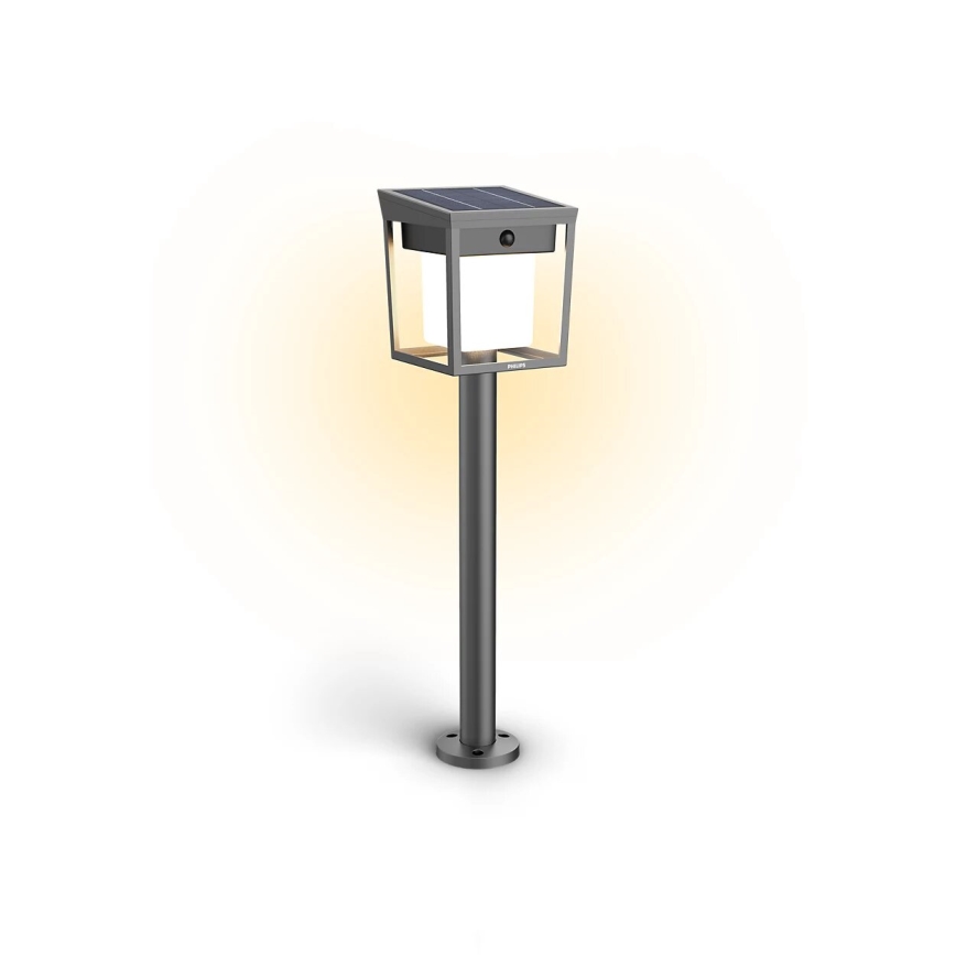 Philips - Lampada solare LED con sensore BLAISE LED/1,5W/3,7V 3000K IP44