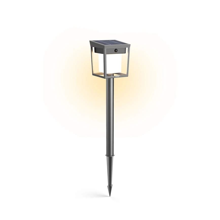 Philips - Lampada solare LED con sensore BLAISE LED/1,5W/3,7V 3000K IP44