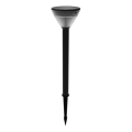 Philips - Lampada solare LED con sensore KYNA LED/3,8W/3,7V 800 mAh 2700K IP44 nera