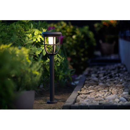 Philips - Lampada solare LED con sensore RADII LED/1,3W/3,7V 2000 mAh 3000K IP44