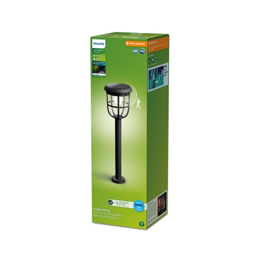 Philips - Lampada solare LED con sensore RADII LED/1,3W/3,7V 2000 mAh 3000K IP44