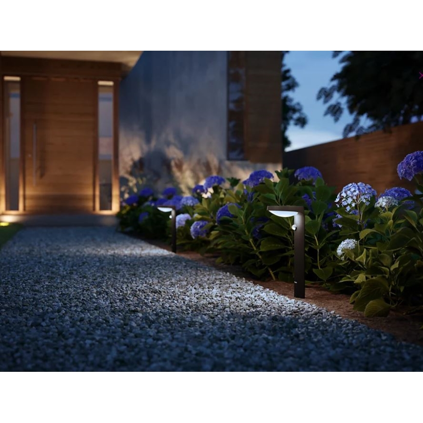 Philips - Lampada solare LED con sensore LED/1,2W/4V 1800 mAh 4000K IP44