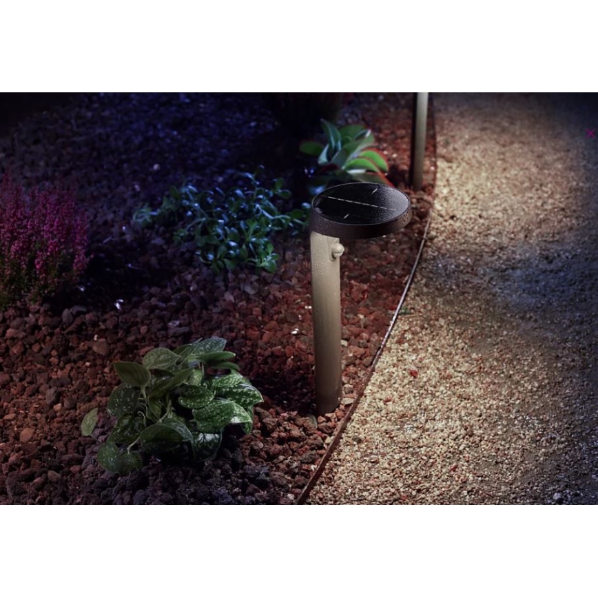 Philips - Lampada solare LED con sensore LED/1,2W/4V 1800 mAh 4000K IP44