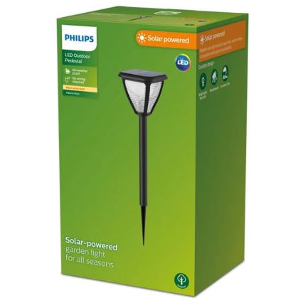 Philips - Lampada solare LED VAPORA LED/1,5W/3,7V IP44