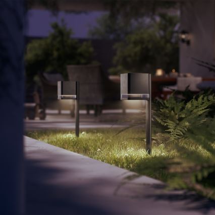 Philips - Lampada solare LED VIRONA LED/1,8W/3,7V 2700K IP44