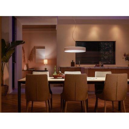 Philips - Lampadario a sospensione con filo LED dimmerabile Hue LED/33,5W/230V 2200-6500K bianco + telecomando