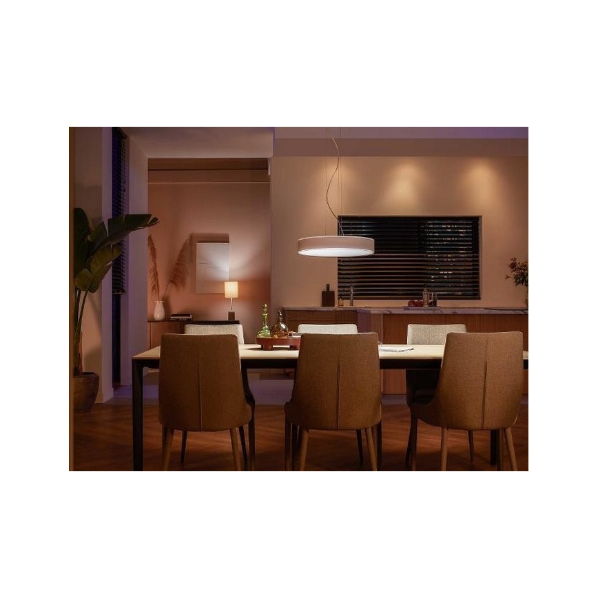Philips - Lampadario a sospensione con filo LED dimmerabile Hue LED/33,5W/230V 2200-6500K bianco + telecomando