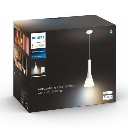 Philips - Lampadario LED dimmerabile su filo Hue EXPLORE 1xE27/6W/230V 2200-6500K