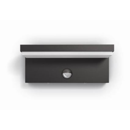 Philips - LED Applique da esterno con sensore BUSTAN LED/3,8W/230V 4000K IP44
