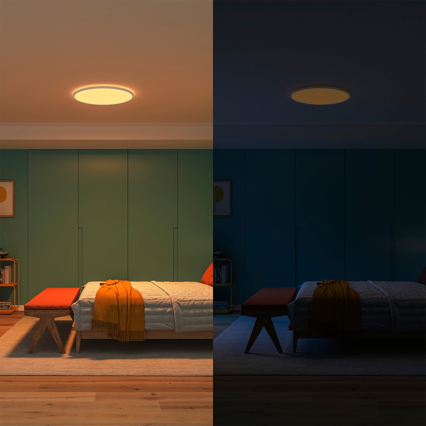 Philips - Plafoniera a LED dimmerabile SUPERSLIM LED/32W/230V 2700-6500K Wi-Fi