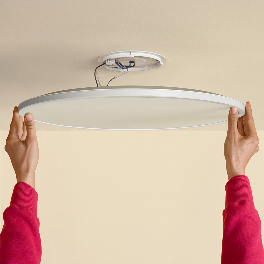Philips - Plafoniera a LED dimmerabile SUPERSLIM LED/32W/230V 2700-6500K Wi-Fi