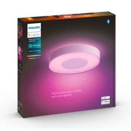 Philips - Lampada da bagno LED RGB dimmerabile Hue XAMENTO LED/52,5W/230V IP44 d. 425mm 2000-6500K