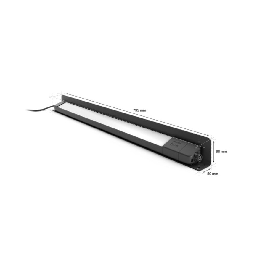 Philips - LED RGB Lampada da esterno Hue White e Color Ambiance LED/20W/24V IP65