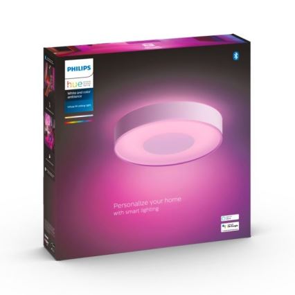 Philips -LED RGB Plafoniera dimmerabile Hue INFUSE LED/33,5W/230V 2000-6500K d. 381 mm bianco