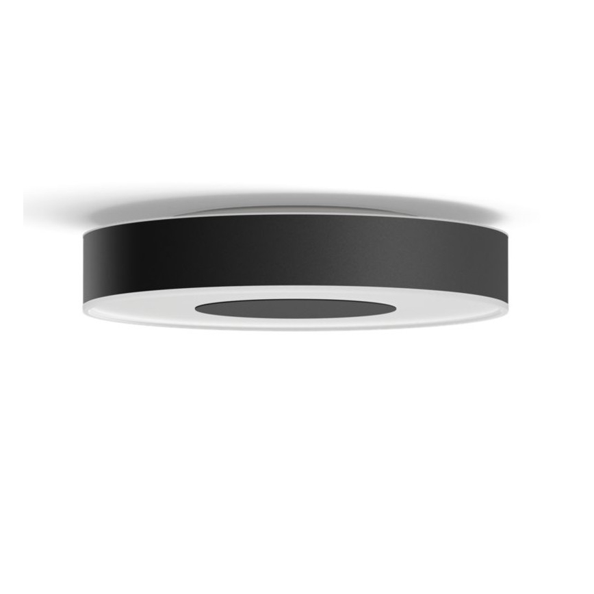Philips - Plafoniera LED RGB dimmerabile Hue INFUSE LED/33,5W/230V 2000-6500K Ø 381 mm nera