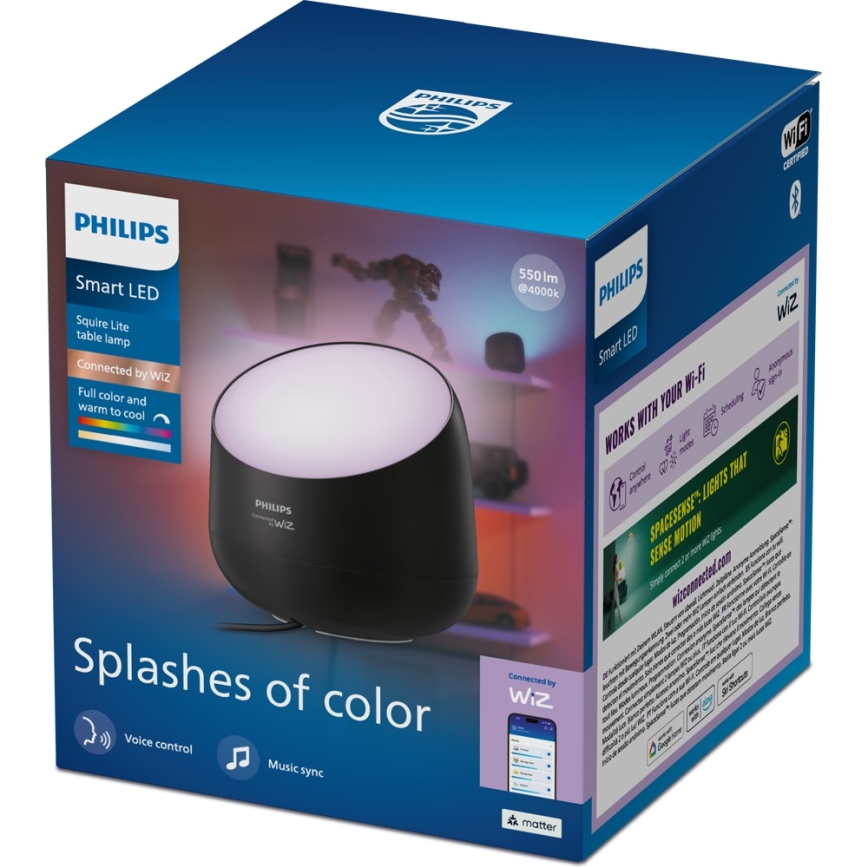 Philips - Lampada da tavolo dimmerabile LED RGB+TW SMART LED/9W/230V 2200-6500K Wi-Fi