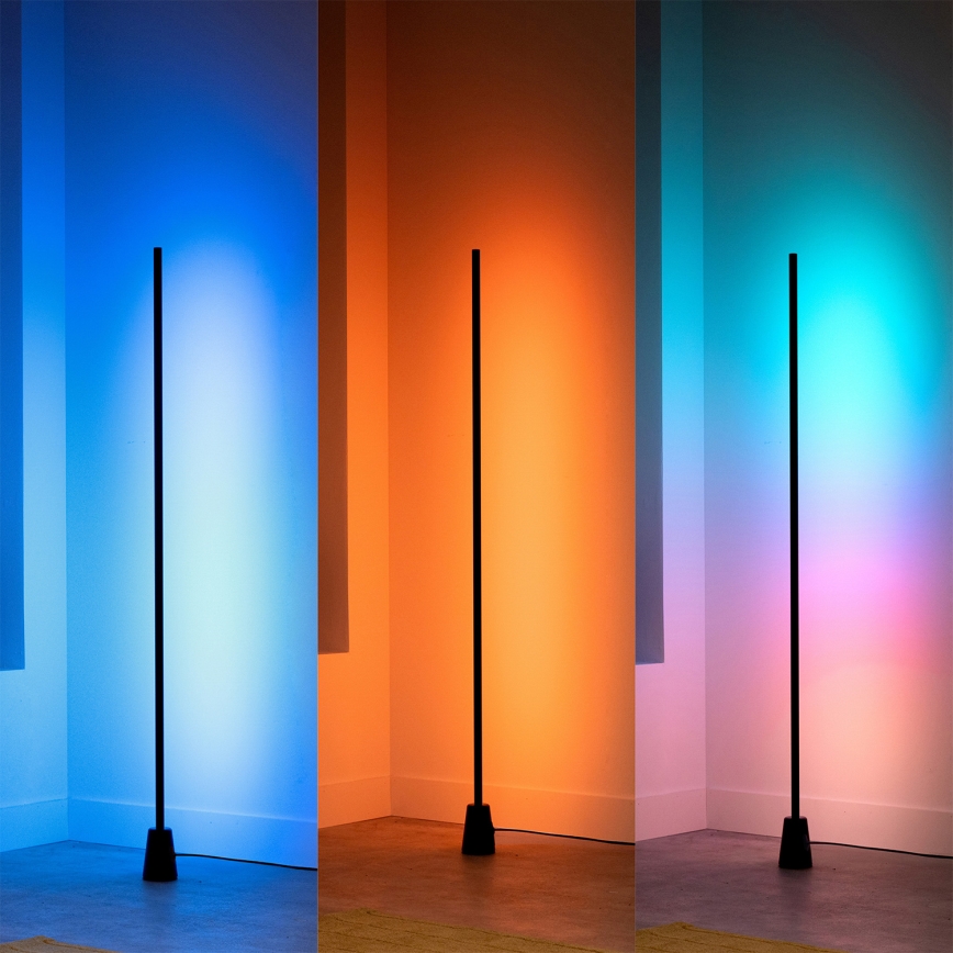 Philips - Lampada da terra dimmerabile a LED RGBIC GRADIENT, 9,7 W, 230 V, 2200-6500 K, Wi‑Fi