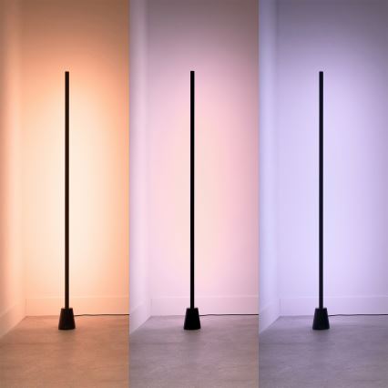 Philips - Lampada da terra dimmerabile a LED RGBIC GRADIENT, 9,7 W, 230 V, 2200-6500 K, Wi‑Fi
