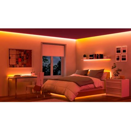 Philips - Striscia LED RGBIC dimmerabile SMART STRIP 2x5m LED/21W/230V 2700-6500K Wi-Fi