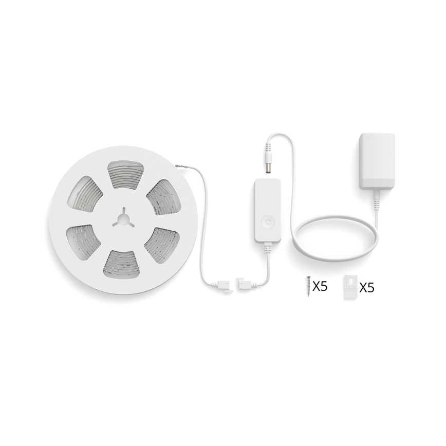 Philips - Striscia LED RGBIC dimmerabile SMART STRIP 4m LED/12W/230V 2700-6500K Wi-Fi