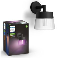 Philips - LED RGBW Applique da esterno dimmerabile Hue ATTRACT LED/8W/230V 2000-6500K IP44