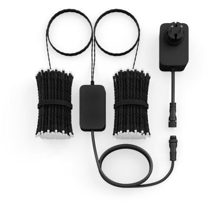 Philips - Catena LED RGBW dimmerabile per esterni HUE WHITE AND COLOR AMBIANCE, 500 LED, 44,4 m, 2000-6500K, IP54