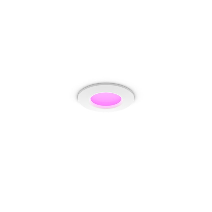 Philips - Plafoniera da incasso per bagno LED RGBW dimmerabile Hue SLIM LED/8,3W/230V 1000-20000K bianco IP44