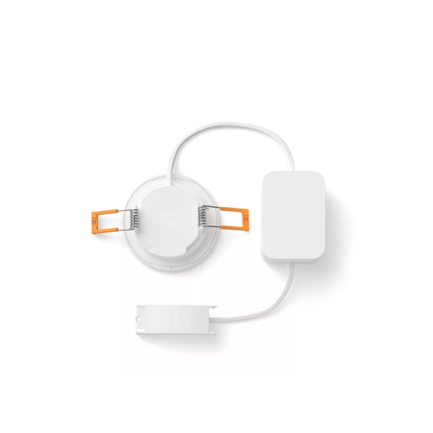 Philips - Plafoniera da incasso per bagno LED RGBW dimmerabile Hue SLIM LED/8,3W/230V 1000-20000K bianco IP44