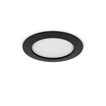 Philips - LED RGBW Dimmerabile faretto da incasso per bagno Hue SLIM LED/12W/230V 1000-20000K nero IP44