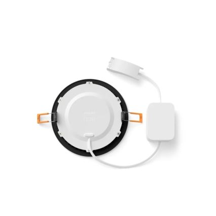 Philips - LED RGBW Dimmerabile faretto da incasso per bagno Hue SLIM LED/12W/230V 1000-20000K nero IP44