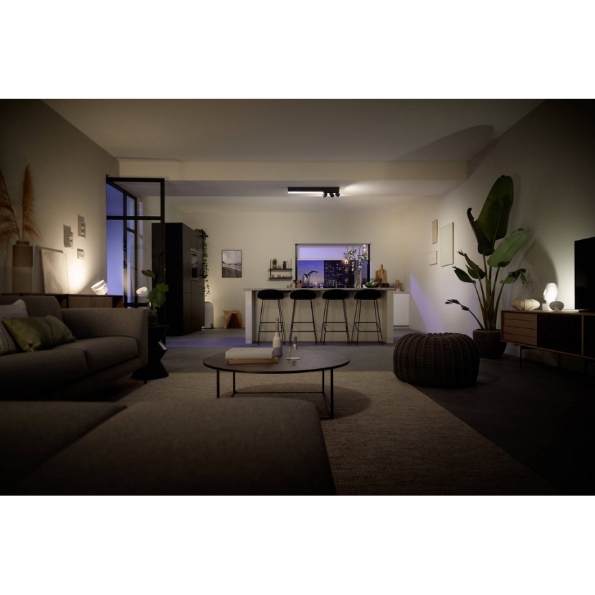 Philips - LED RGBW Faretto dimmerabile LED/25W/230V + 3xGU10/5,7W
