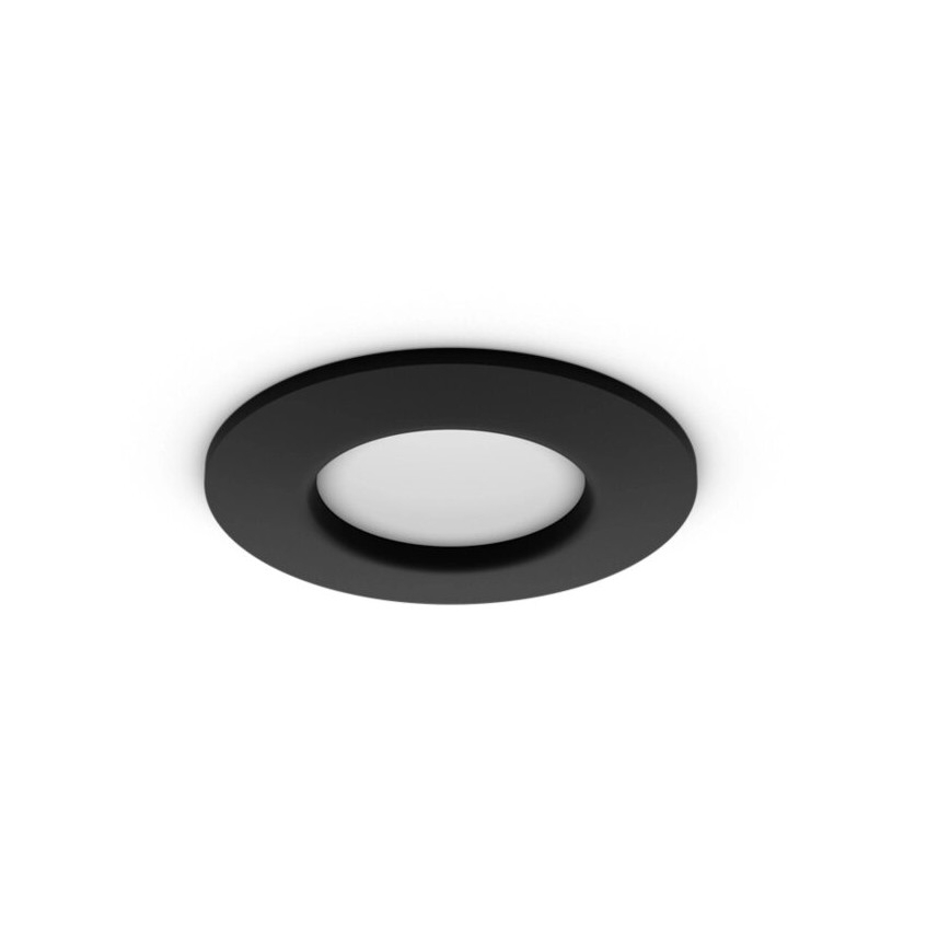 Philips - LED RGBW Lampada da incasso dimmerabile per bagni Hue SLIM LED/8,3W/230V 2000-6500K IP44 nero